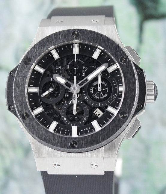 (image for) A HUBLOT STAINLESS STEEL AERO BANG / 311.SM.1170.GR